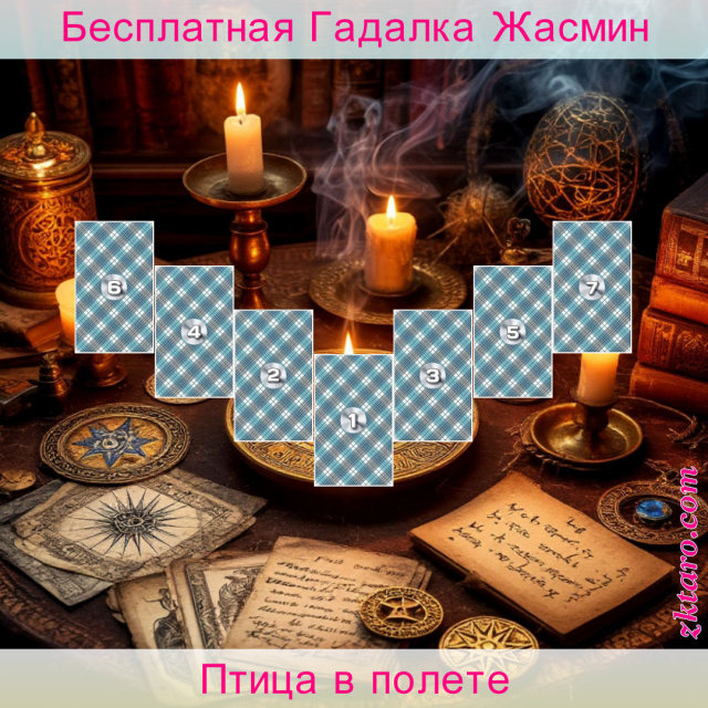 Расклад Таро Птица в полете, карта, поддержка, страх, самых, уровня, нового
