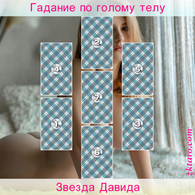 Расклад Таро Звезда Давида, ситуации, знает, стороны, данный, скрытый, положения, клиента, негативные, подсказка